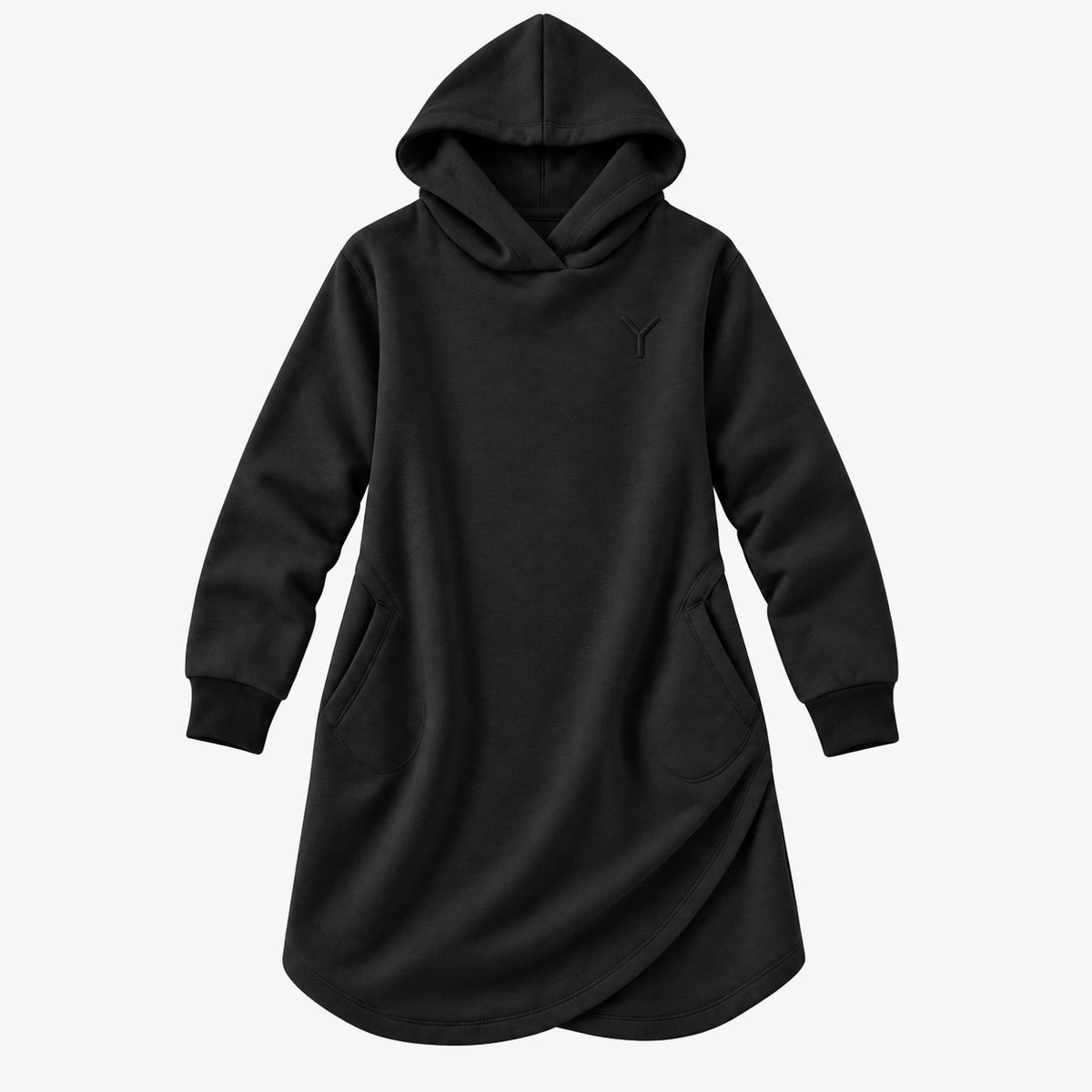 Y HOODIE DRESS-4