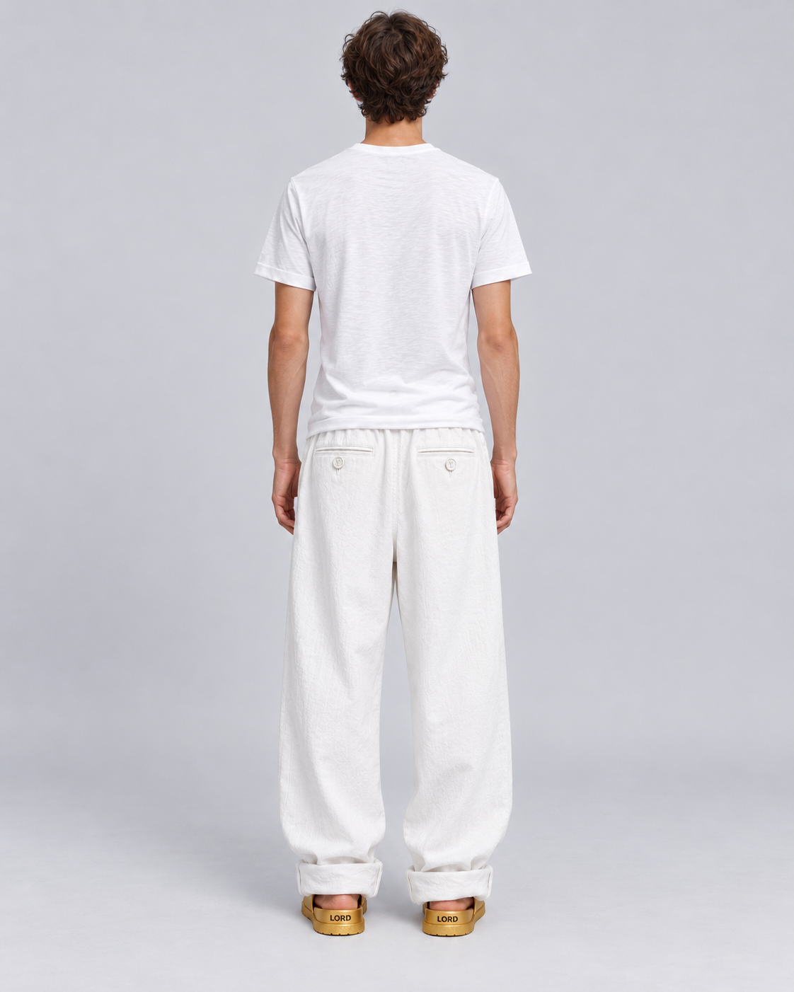 STEVEN TATE JOGGER LINEN