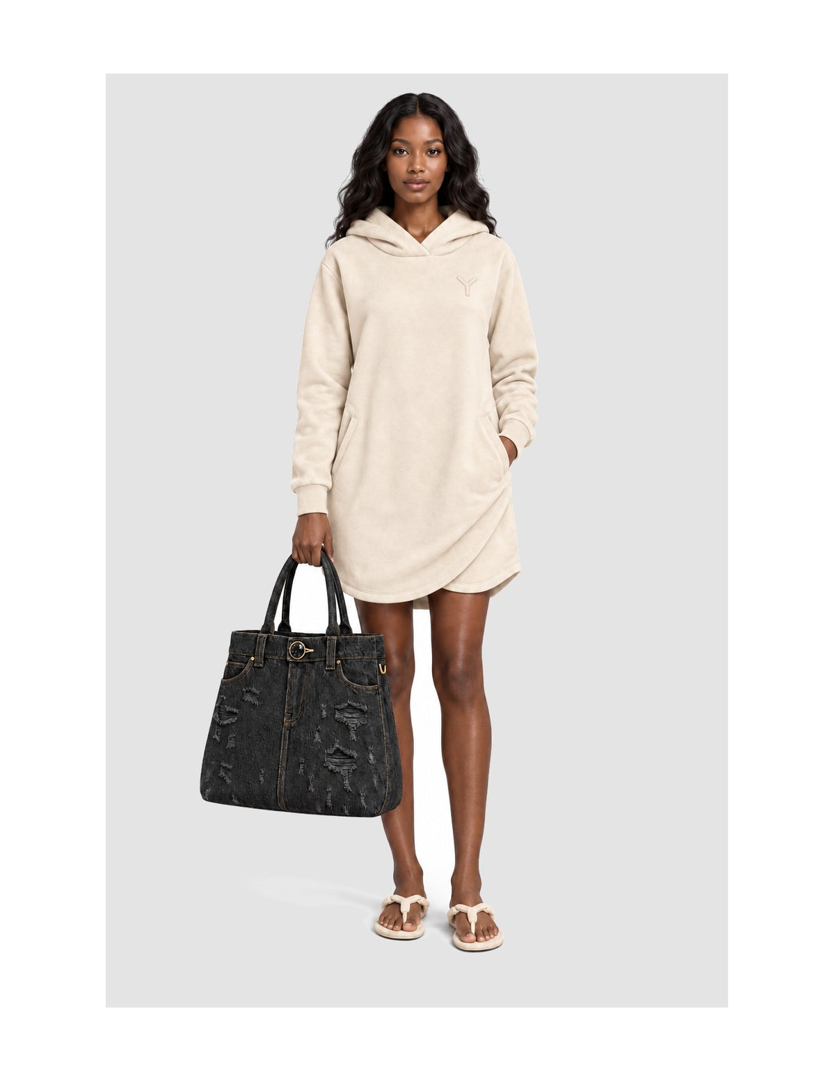 Y HOODIE DRESS