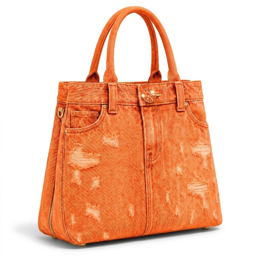 STEVEN TATE-SWAROVSKI DENIM Y GRAND TOTE-18